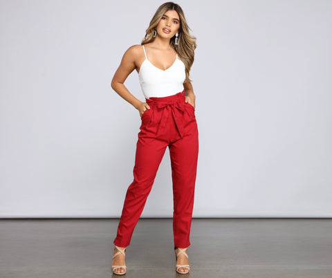 Effortlessly Stylish Tie-Waist Jumpsuit