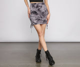 Dreamy Vibes Tie-Dye Mini Skirt