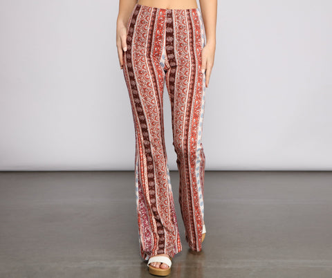 Wanderlust Beauty Flared Pants