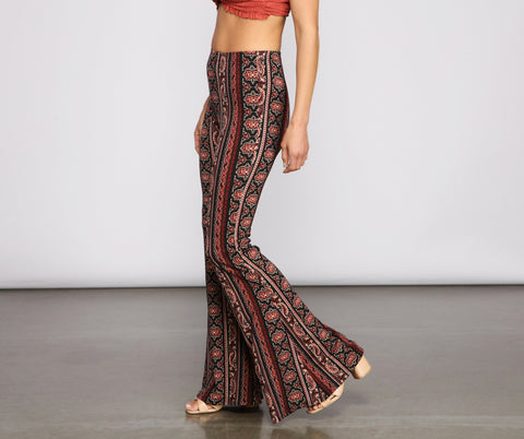 Dreamy Stunner Boho Flare Pants