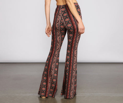 Dreamy Stunner Boho Flare Pants