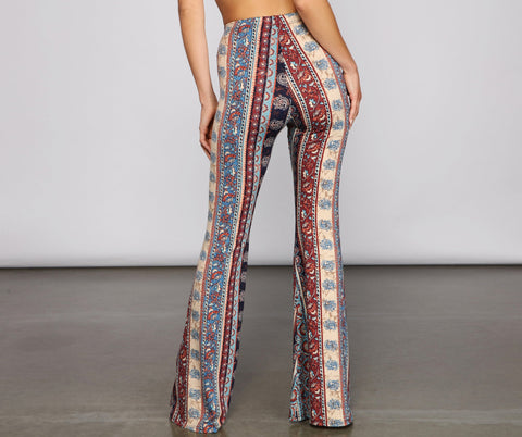 Wanderlust Beauty Flared Pants