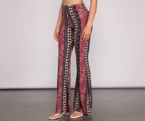 Wanderlust Beauty Flared Pants