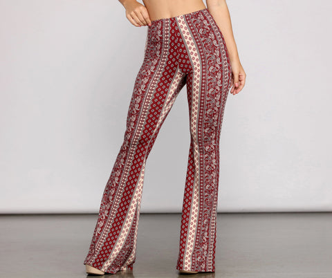 Wanderlust Beauty Flared Pants