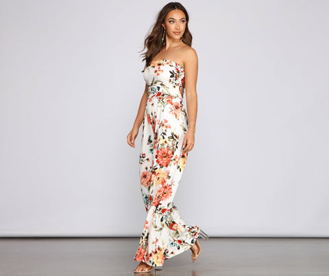 Stunning Beauty Floral Jumpsuit