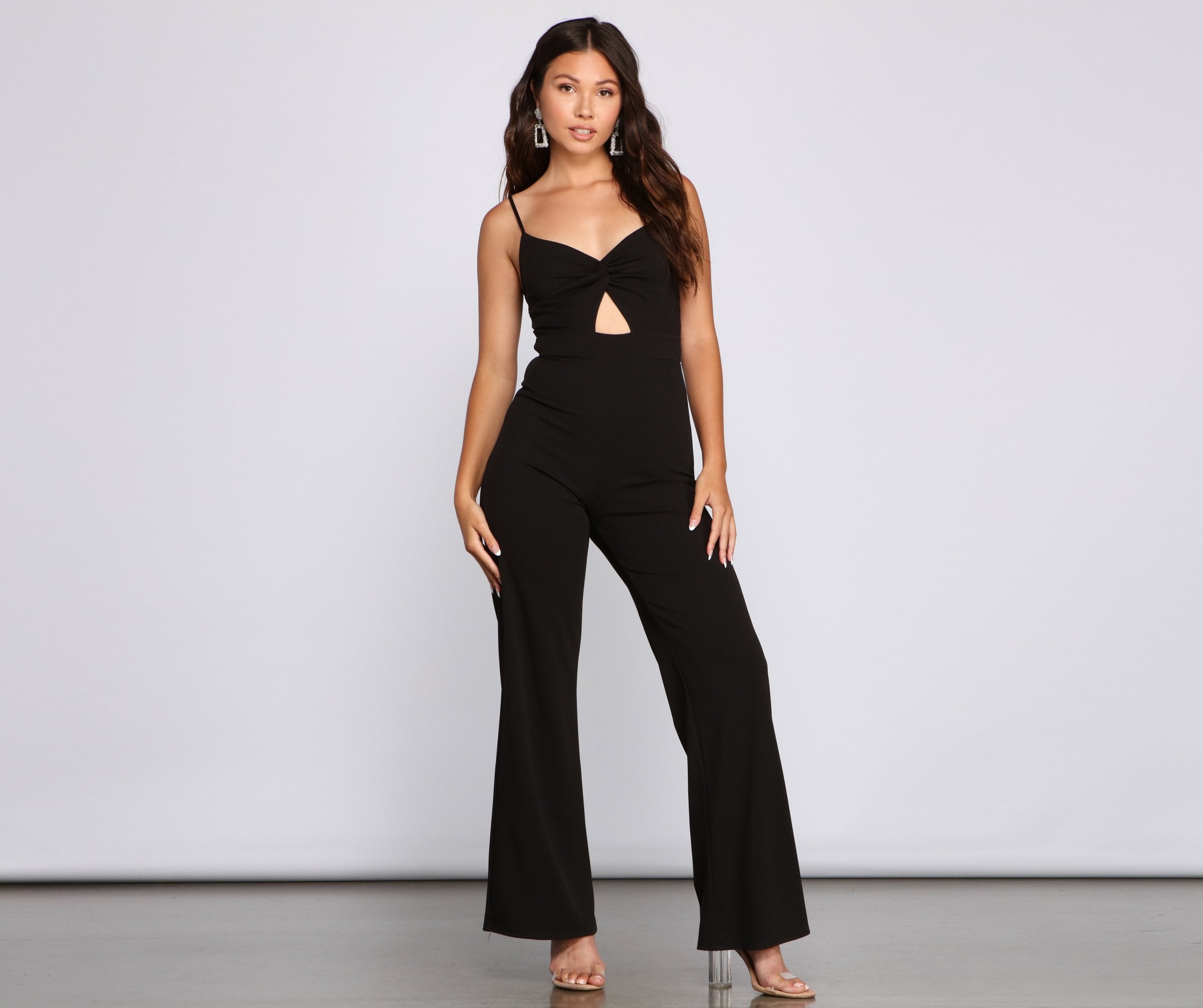 Key To Style Cutout Jumpsuit