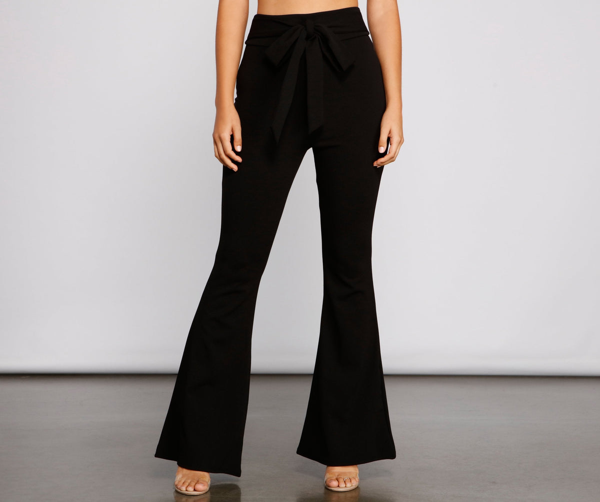 Dressed To Impress Flare Pants