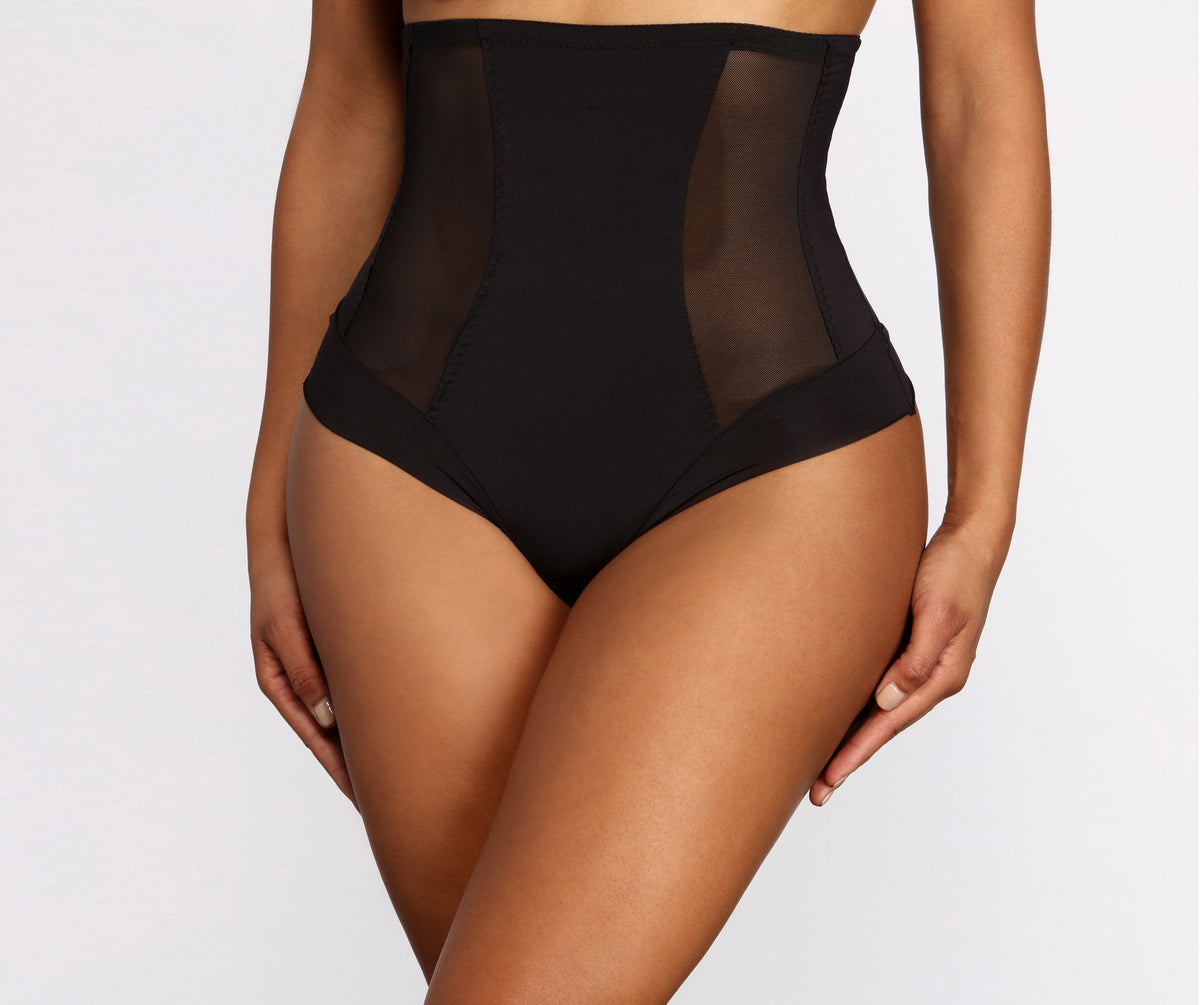 High Waist Seamless Shaper Thong