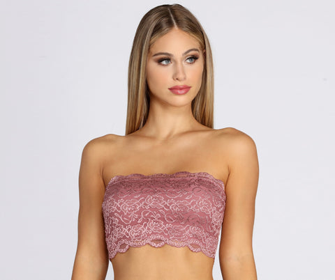 Bandeau aus Spitze für Damen