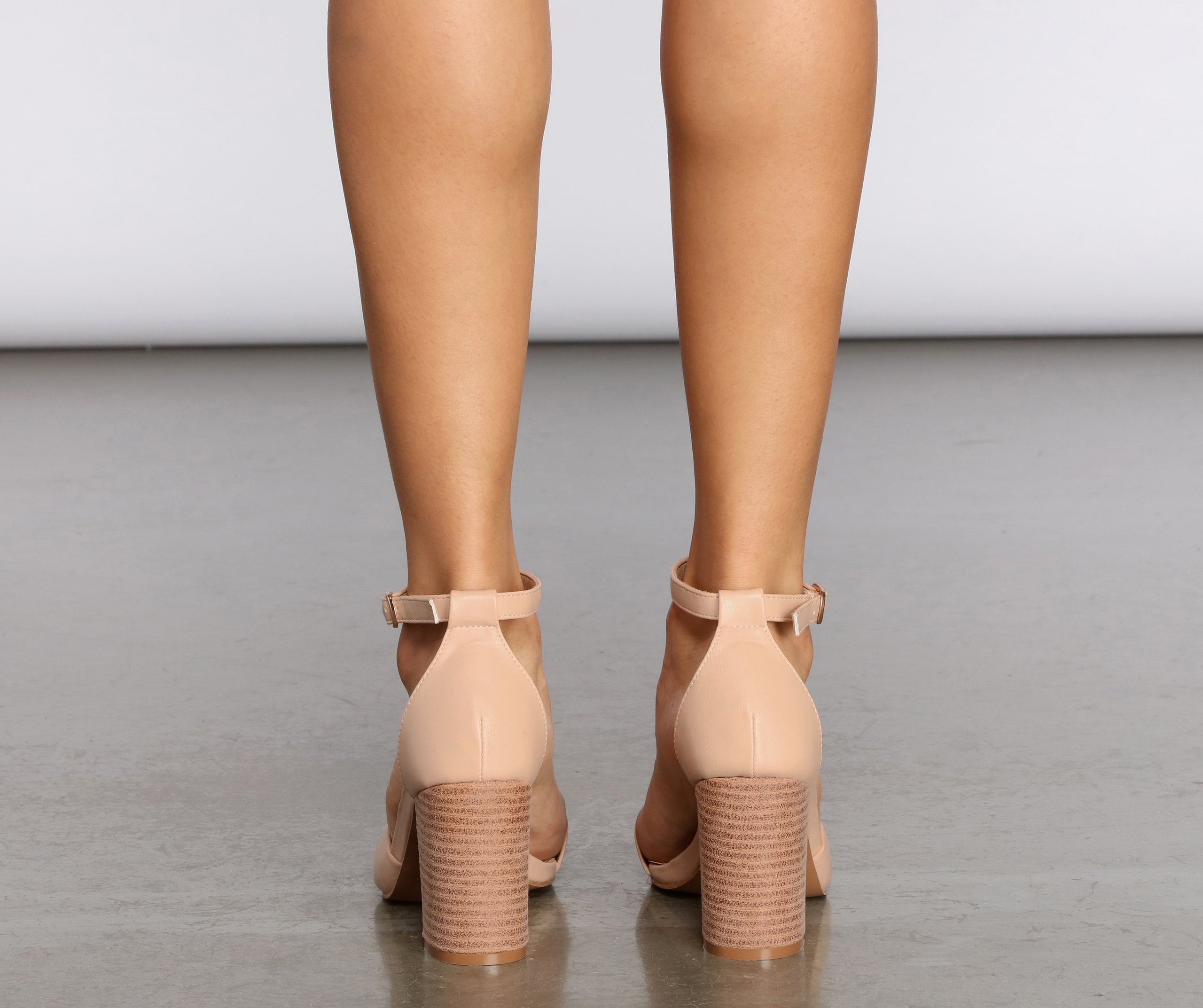 Stylishly Stacked Block Heels