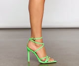Gorgeous Glow Neon Stiletto Heels