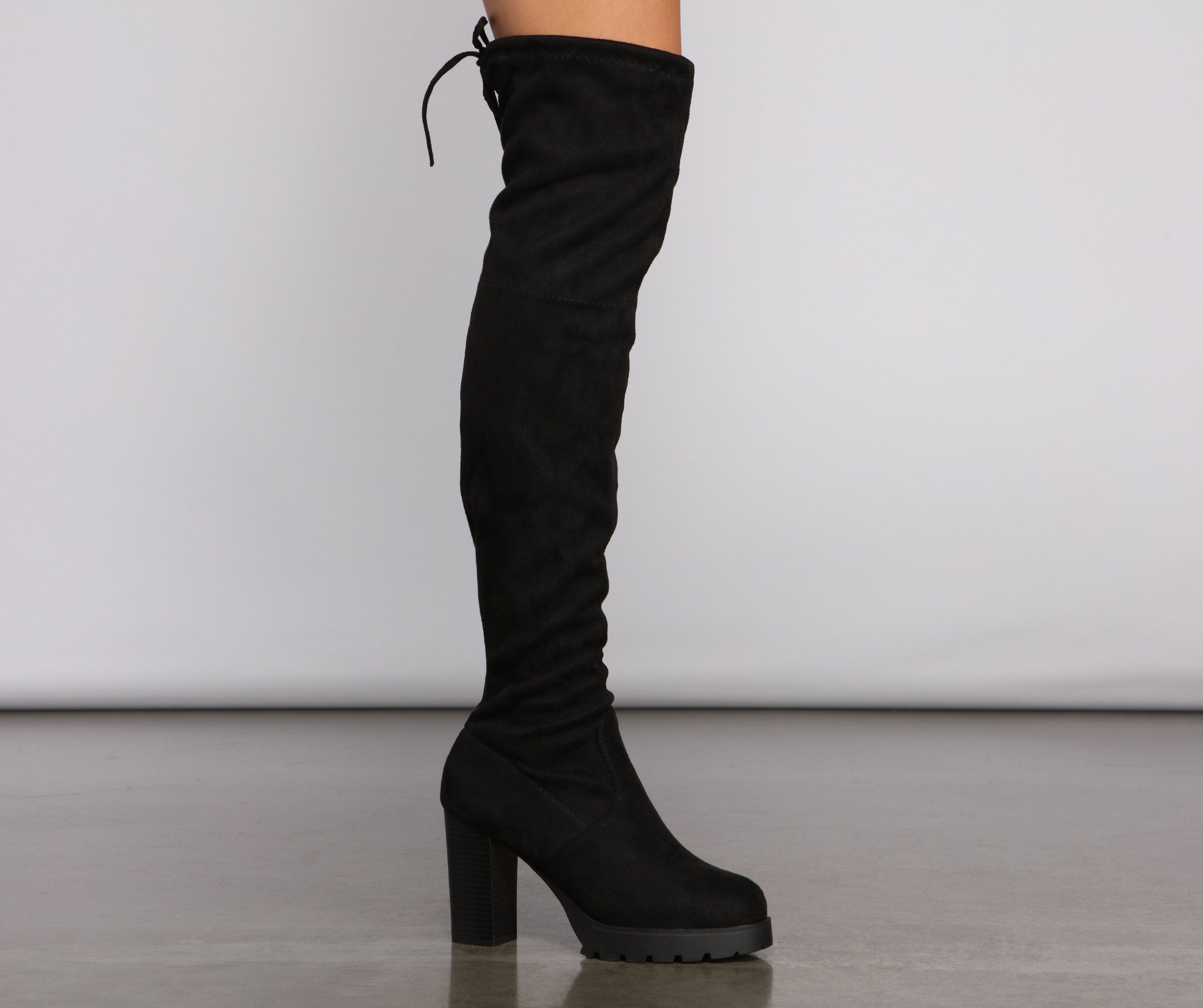 Step Out In Style Over The Knee Boots