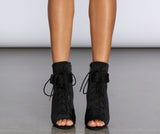 Work It Out Heeled Booties