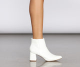 Miss Mod Point Toe Booties