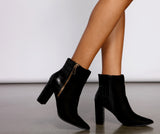 Step It Up Snake Print Booties