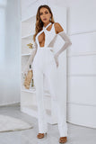 Irisine Long Sleeve Sexy Jumpsuit