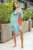 Tassel Loose Style Beach Cover Up
