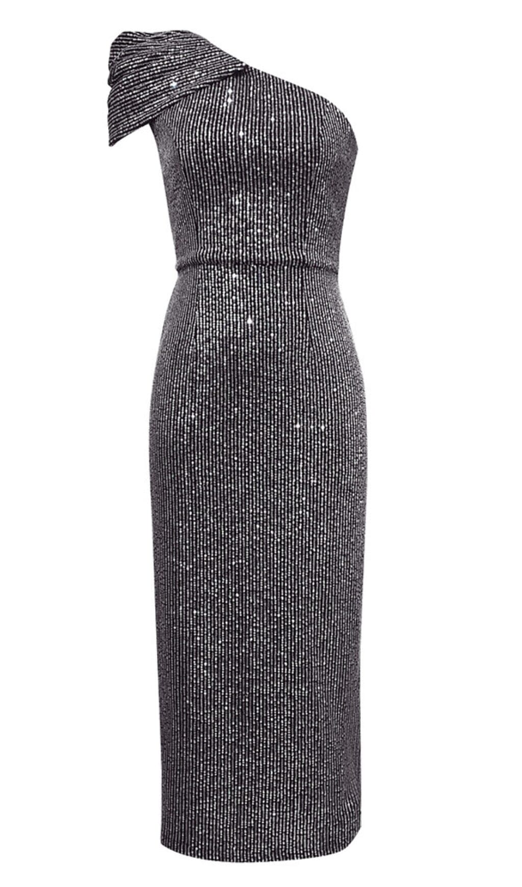 Sequined Dress in Black