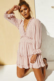Loose Boho Midi Dress