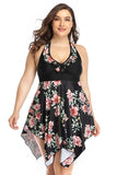 (2XL-6XL) Plus Size Tankini Swimsuit