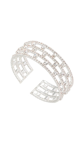 Bracelet en argent et diamants