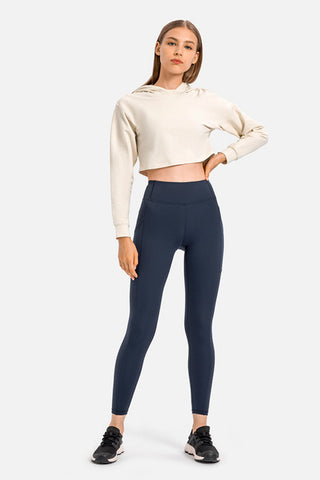 Long Sleeve Crop Hoodie