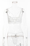 Lace Halter Sexy Lingerie Set