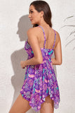 (S-3XL) Plus Size Tankini Swimsuit