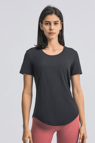 Breathable Short Sleeve Sports Tee