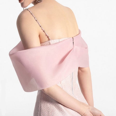 Mini-robe corset à bretelles en rose