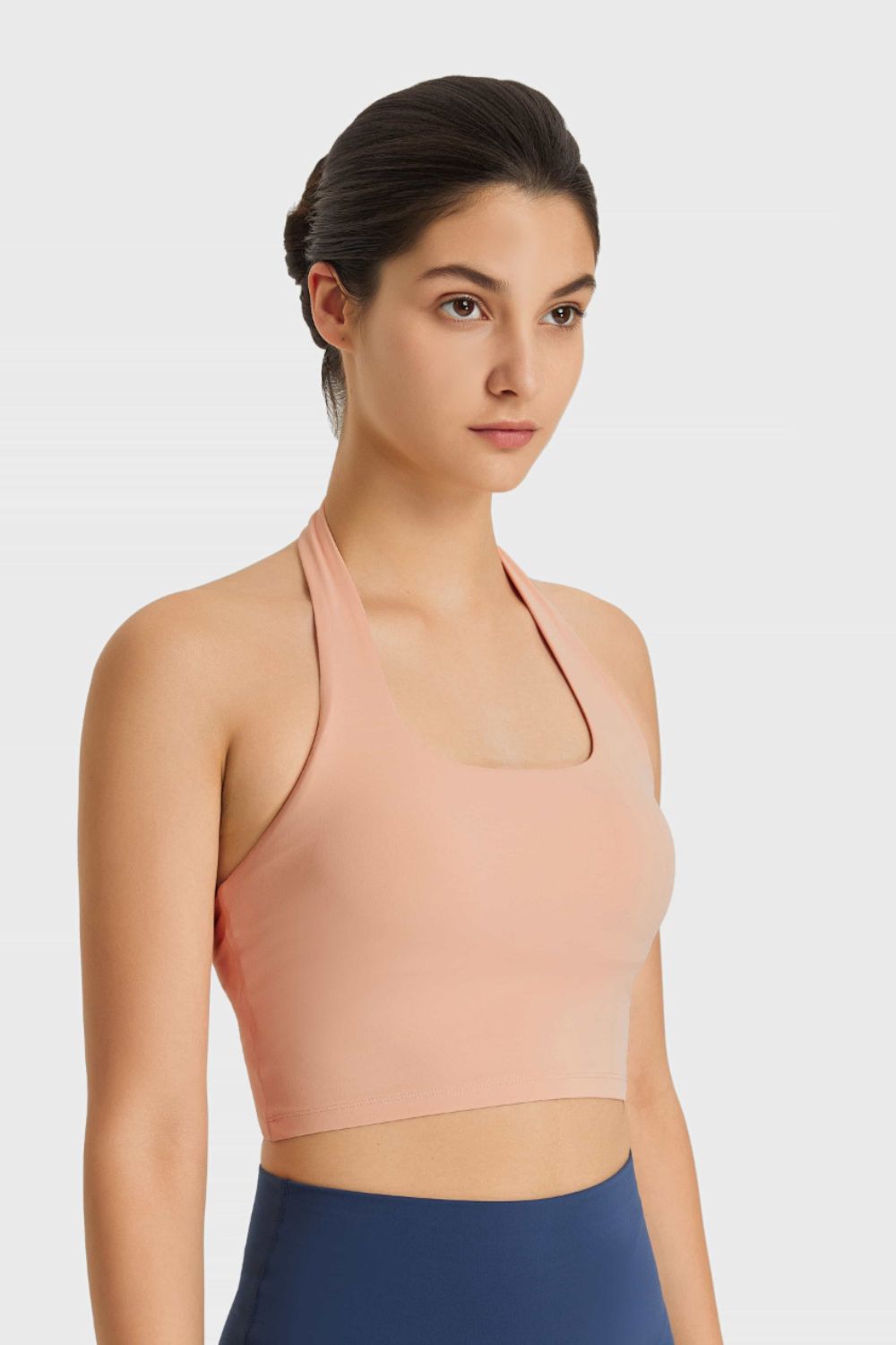 Soutien-gorge de sport respirant à col licou