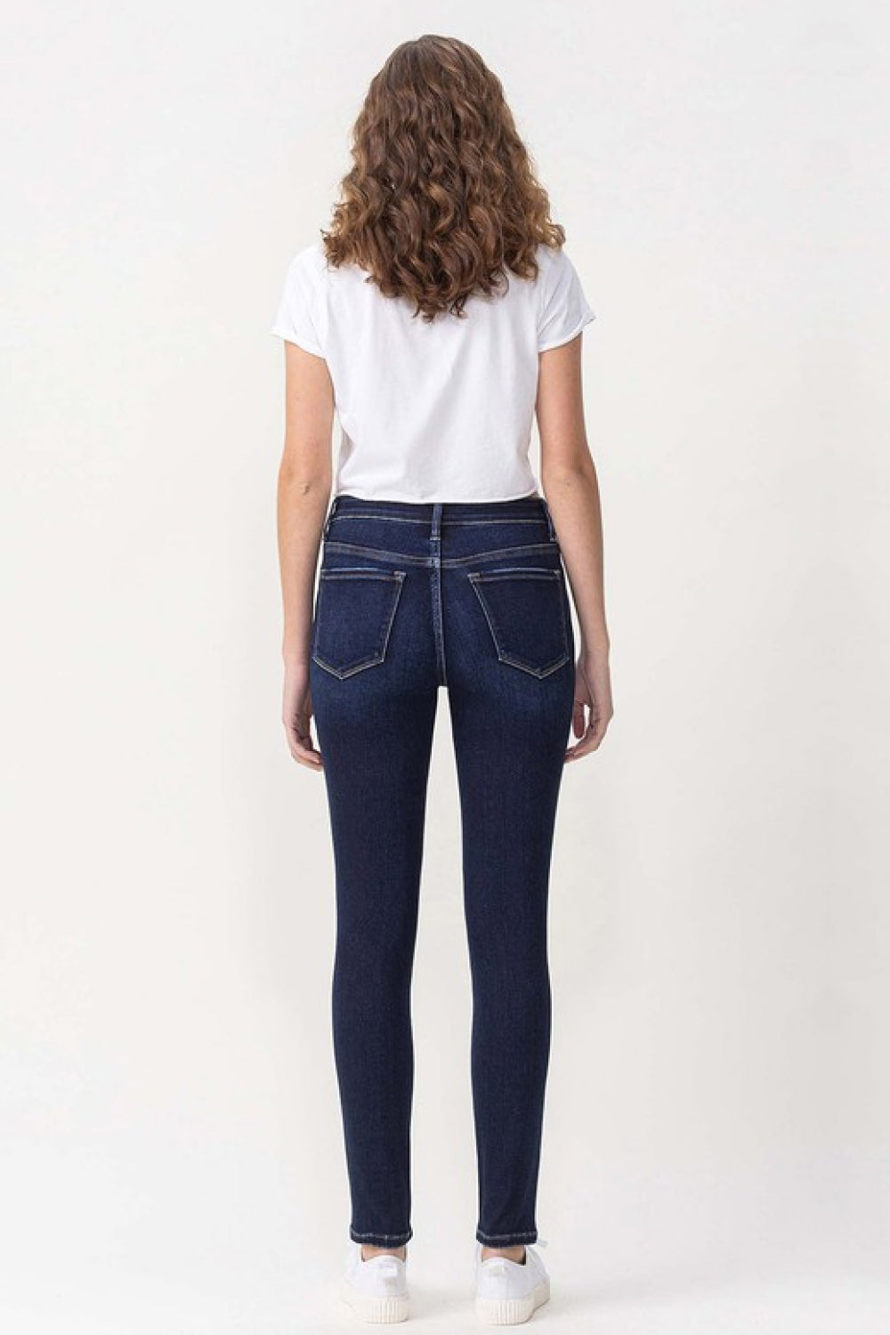 Jean skinny taille mi-haute taille haute Vervet by Flying Monkey Sequoia