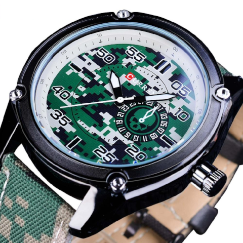 Military Luminous Pointer (Green 4.5cm Dial)