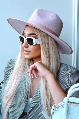 Fedora-Hut aus Wolle