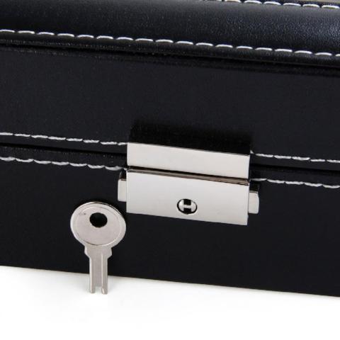 PU Leather 6 Grids Watch Box