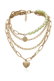 Gothic Layered Baroque Pearl Chunky Chain Necklace