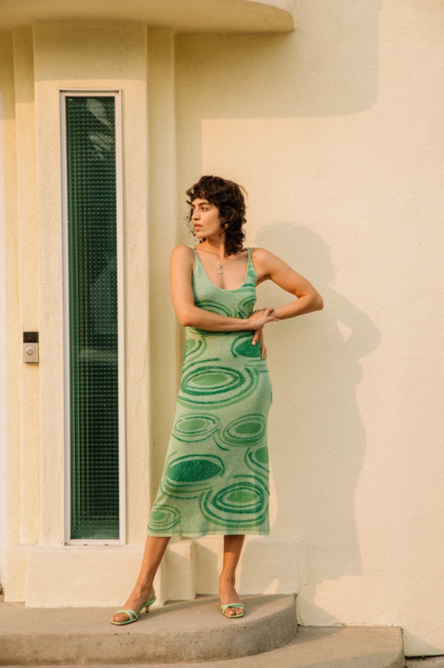 Hockney Midi Dress