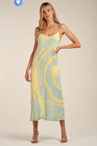 Hockney Midi Dress