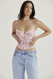 Rose Lace Underwired Bodice