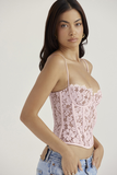 Rose Lace Underwired Bodice