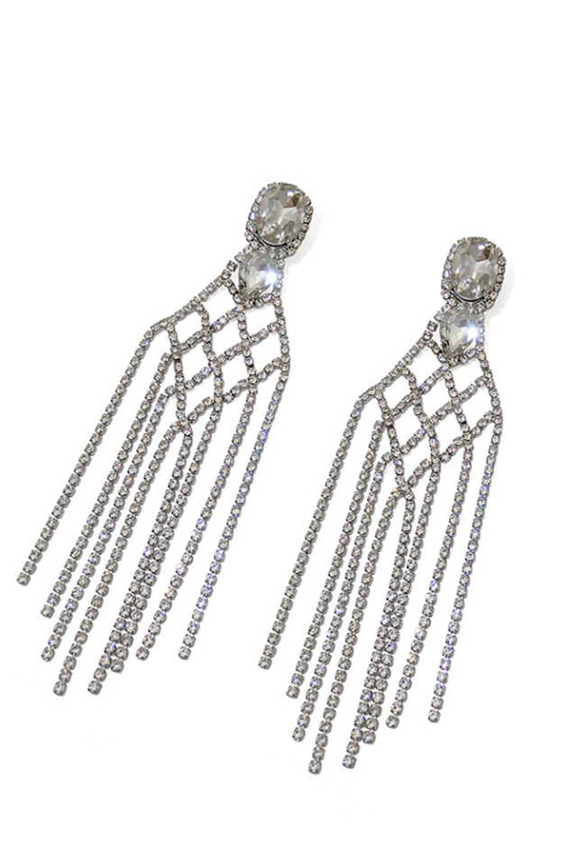 Diamante Statement Earrings