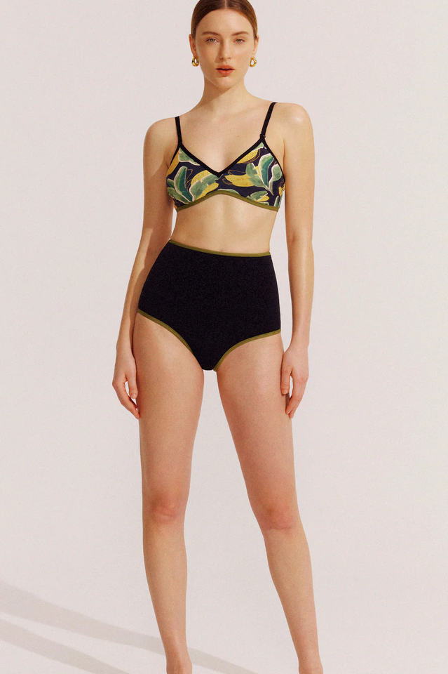Reversible High-Waist Bikini Set