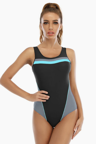 Maillot de bain de sport athlétique (S-2XL)