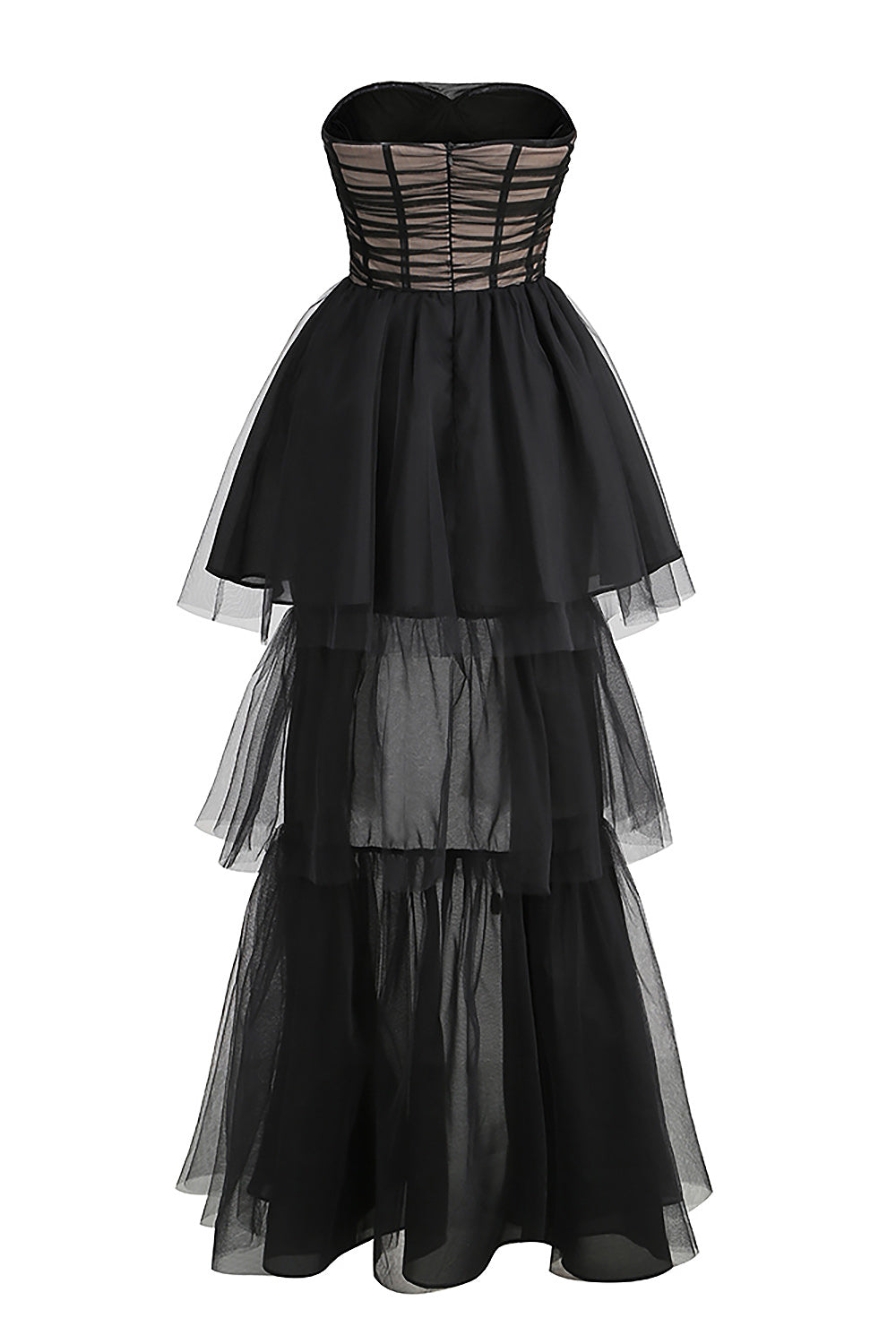 Robe bustier en tulle avec haut corset Paula