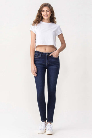 Jean skinny taille mi-haute taille haute Vervet by Flying Monkey Sequoia