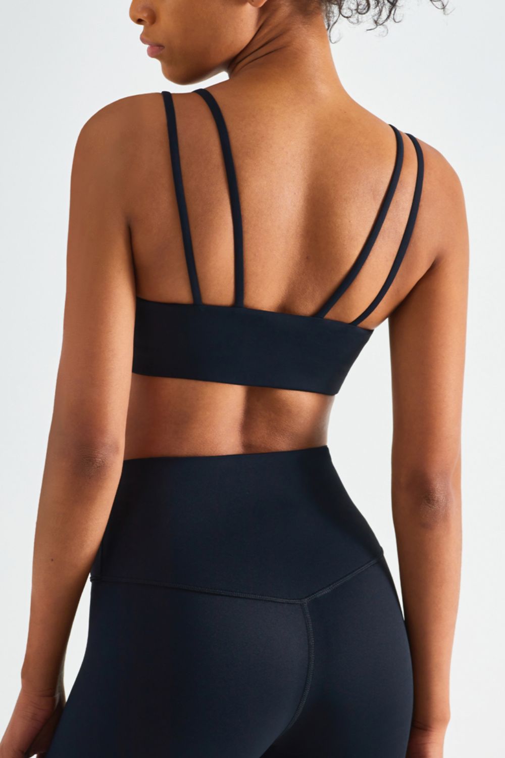 Double-Strap Sports Bra with Removable Padding
