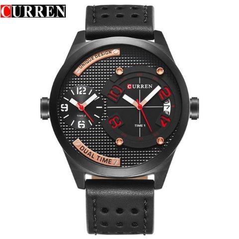 Dual Time Watch (Dial 4.9cm)