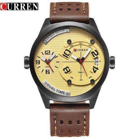 Dual Time Watch (Dial 4.9cm)