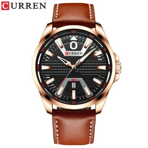 Leather Band Business Watch (Dial 4.7cm)