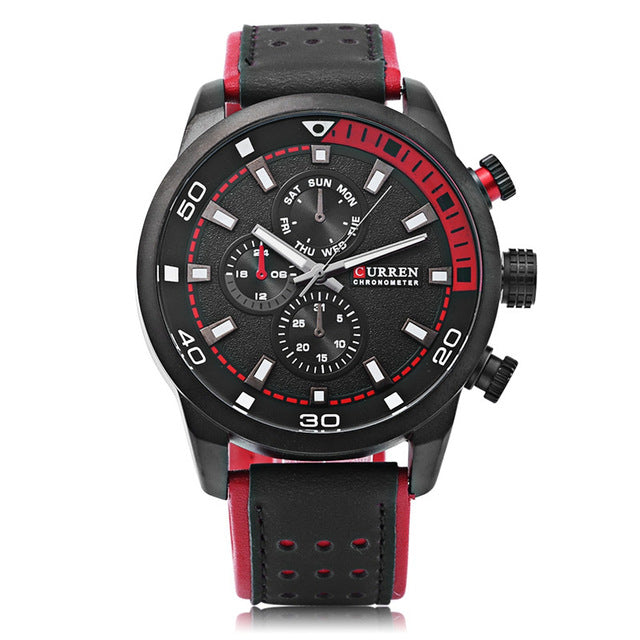 Sports Military Geniune Leather (Dial 4.5cm)